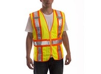 Tingley V70832-2X/5X JOB SIGHT Hi-Vis Class 2 Safety Vest | Fluorescent Mesh Vest