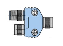 TURCK VB2-FKM/FKM/FSM57 Connector Network Splitter