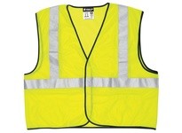 MCR VCL2MLM Class 2 Value Mesh 2 Silver Stripe FLUOR LIME