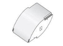 System Plast VF-CRSR-34-0750 Reversible Return Shoe, UHMW-PE, 6.5" Radius, 7" Width, 6.25" Length, 1.94" Height, Series VF-CRSRe