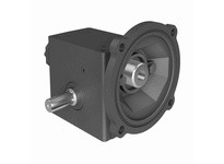 Hub City 0230-01945 30:1 Ratio, Cast Iron Single-Reduction Worm Reducer, 0.625" Input Diameter, 0.750" Output Diameter, C-Face Q