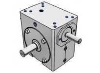 Hub City 0230-02304 15:1 Ratio, Cast Iron Single-Reduction Worm Reducer, 0.625" Input Diameter, 0.875" Output Diameter, Shaft In