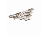 System Plast VG-013-02 Rail Clamp (Splice), Stainless Steel | YarinInd