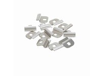 System Plast VG-113-01 Rail Clamp (Splice), Stainless Steel, 1.25" Width, 1.25" Length, Series VG-113Rail Clamp (Splice), Stainl