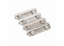 System Plast VG-113-03 Rail Clamp (Splice), Stainless Steel, 0.57" Width, 3" Length, 1.07" Height, Series VG-113Rail Clamp (Spli