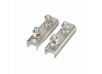 System Plast VG-118-03 Rail Clamp (Splice), Stainless Steel | YarinInd