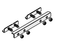 System Plast VG-118-08G Rail Clamp (Splice), Stainless Steel | YarinInd