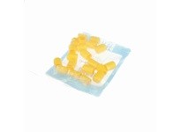 System Plast VG-200-4Y Adjusting Rod Protective Cap, PVC, 0.81" Length, 1/2" Rod Diameter, Yellow, Series VG-200Adjusting Rod Pr