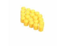 System Plast VG-200-5Y Adjusting Rod Protective Cap, PVC, 0.84" Length, 5/8" Rod Diameter, Yellow, Series VG-200Adjusting Rod Pr