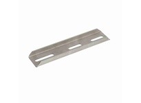 System Plast VG-201-S08 Fixed Guide Rail Bracket, Stainless Steel, 8" Length, Series VG-201Fixed Guide Rail Bracket, Stainless S