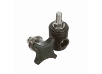 System Plast VG-202TC-12 Bracket Accessories, Polyamide, 0.5" Rod Diameter, Series VG-202Bracket Accessories, Polyamide, 0.5" Ro