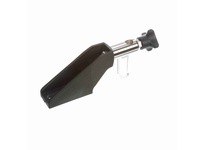 System Plast VG-203LHTS-58 Guide Rail Brackets, Polyamide, 2.08" Width, 3.29" Length, 0.625" Rod Diameter, 3.29" Depth, 9.89" He