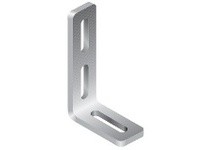 System Plast VG-205-A-18-S Individual Metal 'L' Brackets | Stainless Steel