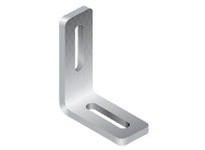 System Plast VG-205-BB-316-S Standard Metal 'L' Bracket Assemblies | Stainless Steel Series VG-205St