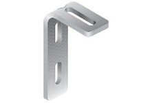 System Plast VG-205-C-14-P Individual Metal "L" Brackets | Zinc Plated Steel