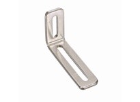 System Plast VG-205-D-14-S Individual Metal "L" Brackets, Stainless Steel, 3.15" Length, 5.3" Height, Series VG-205Individual Me
