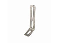 System Plast VG-205-E-14-S Individual Metal "L" Brackets, Stainless Steel, 1.5" Width, 3.25" Length, 7.75" Height, Series VG-205