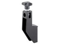System Plast VG-210PP-12 Bracket (Polypropylene), Polypropylene, 2.5" Length, 0.5" Rod Diameter, 7.55" Height, Series VG-210Brac