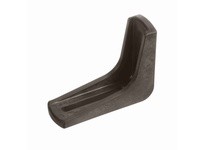 System Plast VG-245-H-BK Bracket (Plastic "L"), Polyamide, 3.6" Length, 4.5" Height, Black, Series VG-245Bracket (Plastic "L"), 