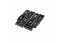 System Plast VG-291 Bracket Accessories, Polyamide, 0.75" Length, 3" Height, Series VG-291Bracket Accessories, Polyamide, 0.75" 