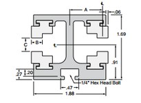 System Plast VG-360-40-10 Chain and Cable Guide | Green UHMW-PE | YarinInd