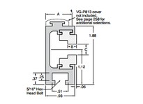 System Plast VG-380-50-10 Chain and Cable Guide | Durable Green UHMW-PE