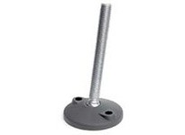 System Plast VG-511-02-S34-L5 Leveler (Polyamide Base), Polyamide, 4" Base Diameter, 6.2" Length, 4.6" Spindle Length, 3/4-10 Th