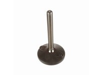 System Plast VG-511-02-S34-L7T Leveler (Polyamide Base), Polyamide, 4" Base Diameter, 7.69" Length, 6.09" Spindle Length, 3/4-10