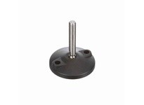 System Plast VG-511-02-S58-L3 Leveler (Polyamide Base), Polyamide, 4" Base Diameter, 4.52" Length, 2.92" Spindle Length, 5/8-11 