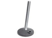System Plast VG-511-03-S34-L5T Leveler (Polyamide Base), Polyamide, 4" Base Diameter, 6.2" Length, 4.6" Spindle Length, 3/4-10 T