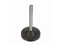 System Plast VG-513-01-SM20-L8 Leveler (Polyamide Base), Polyamide, 4.84" Base Diameter, 8.55" Length, 6.15" Spindle Length, M20