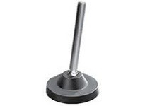 System Plast VG-513H-01-S34-L7 Leveler (Polyamide Base), Polyamide, 4.84" Base Diameter, 8.55" Length, 6.15" Spindle Length, 3/4