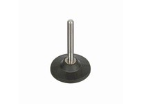 System Plast VG-517-01-S34-L7K Leveler (Polyamide Base), Polyamide, 4.84" Base Diameter, 7.5" Length, 5.35" Spindle Length, 3/4-