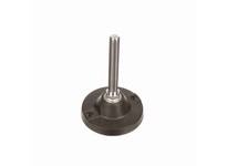 System Plast VG-520-02-S34-L7 Leveler (Polyamide Base), Polyamide, 4.84" Base Diameter, 7.48" Length, 4.87" Spindle Length, 3/4-