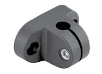 System Plast VG-617-12M T-Clamp, Polyamide, 1.18" Width, 12 mm Rod | YarinInd