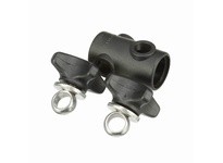 System Plast VG-621-12-12 Cross Block, Polyamide, 2" Width | YarinInd