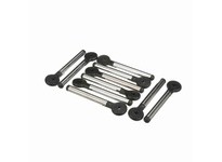 System Plast VG-628-35-12-14 Accessory Holder and Rod, Polyamide, 3.5" Rod Length, 1/2" Rod Diameter, 1.17" Height, Series VG-62