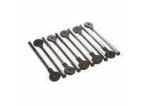 System Plast VG-628-50-12-14 Accessory Holder and Rod, Polyamide, 5" Rod Length, .5" Rod Diameter, Series VG-628Accessory Holder