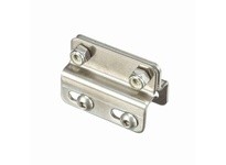 System Plast VG-681-3 Steel Channel Hardware, 0.63" Width x 2.75" Height x 2" Length, Stainless Steel Stainless SteelSteel Chann