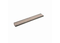 System Plast VG-684-SS-3-02 Steel Channel Beadwall, 1.4" Width x 3.66" Height x 24" Length, Beige Stainless SteelSteel Channel B