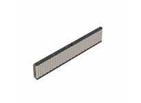System Plast VG-684-SS-4-04 Steel Channel Beadwall, 1.4" Width x 4.61" Height x 48" Length, Beige Stainless SteelSteel Channel B
