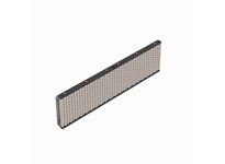System Plast VG-685-SS-6-05 Steel Channel Beadwall, 1.47" Width x 6.48" Height x 60" Length, Beige Stainless SteelSteel Channel 