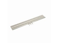 System Plast VG-686A-3.0-02 Aluminum Channel Speedrail, 0.98" Width x 3.41" Height x 24" Length, GreyAluminum Channel Speedrail,