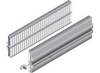 System Plast VG-688H-3.3-10 Aluminum Channel Speedroll, 0.86" Width x 3.72" Height x 120" Length, GreyAluminum Channel Speedroll