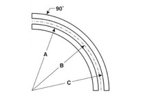 System Plast VG-710-U30R5 MACHINED CURVES-STANDARD BEV OR TAB