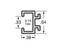 System Plast VG-A225-10 Aluminum Channel | Industrial Supplies