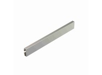 System Plast VG-A5015-10 Aluminum Channel Rail, 1.49" Width x 120" Length | Industrial Supplies