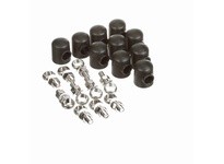 System Plast VG-CTOP-58 Bracket Accessories, Polyamide, 0.625" Rod Diameter, M10 Thread, Series VG-CTOPBracket Accessories, Poly