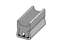 SOLUS VG-GSVBG-.61A-10 "A" VEE BELT GUIDE GALVANIZED STEEL 10 FT.