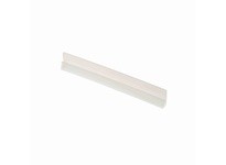 System Plast VG-J100-125T-100 J-Legs, 1" Width x 0.4" Height x 100' Length | White UHMW-PE | YarinInd